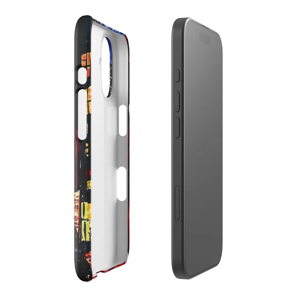 Neon City Streets 
 iPhone 11 Pro Max | Snap Case