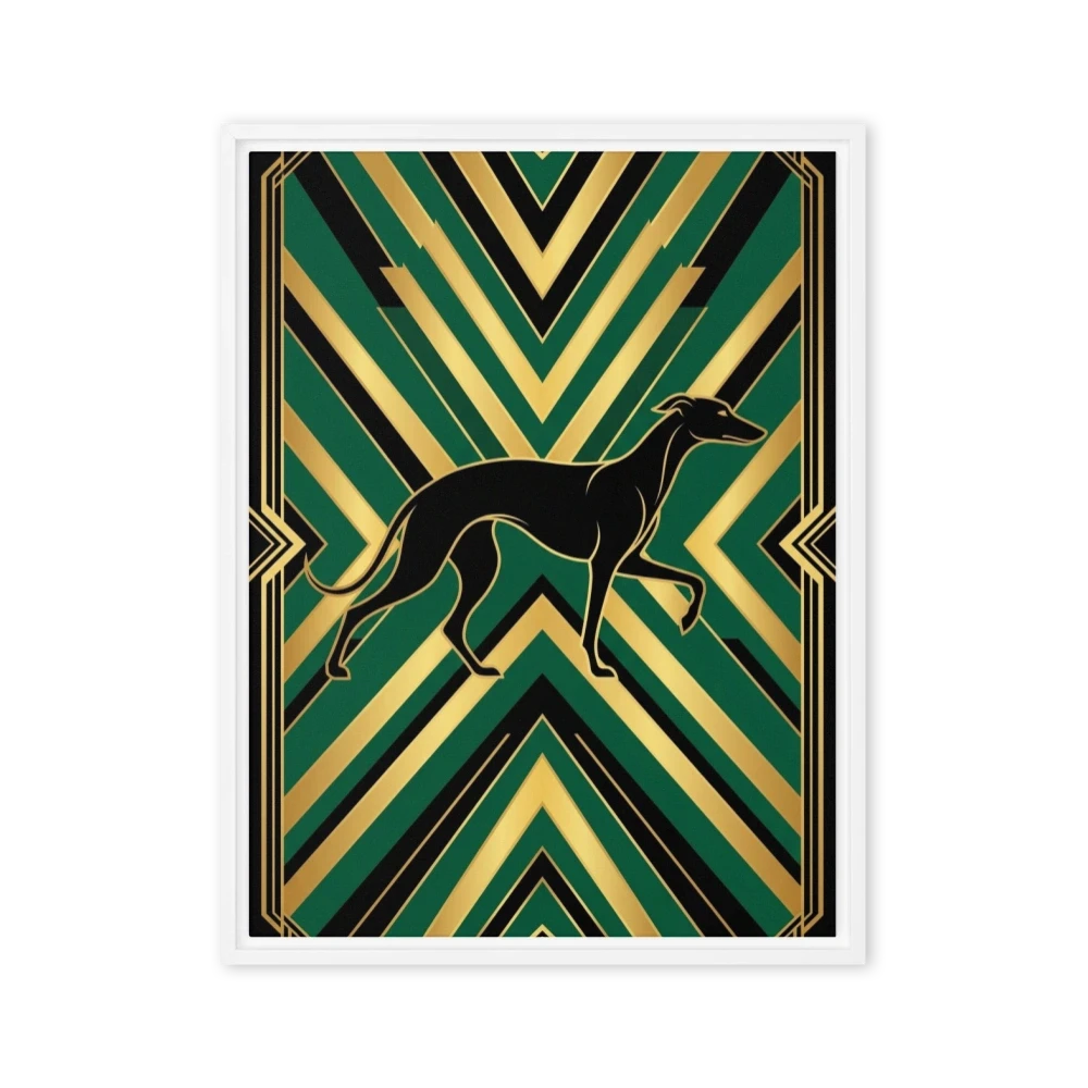 The Golden Greyhound | Art Print