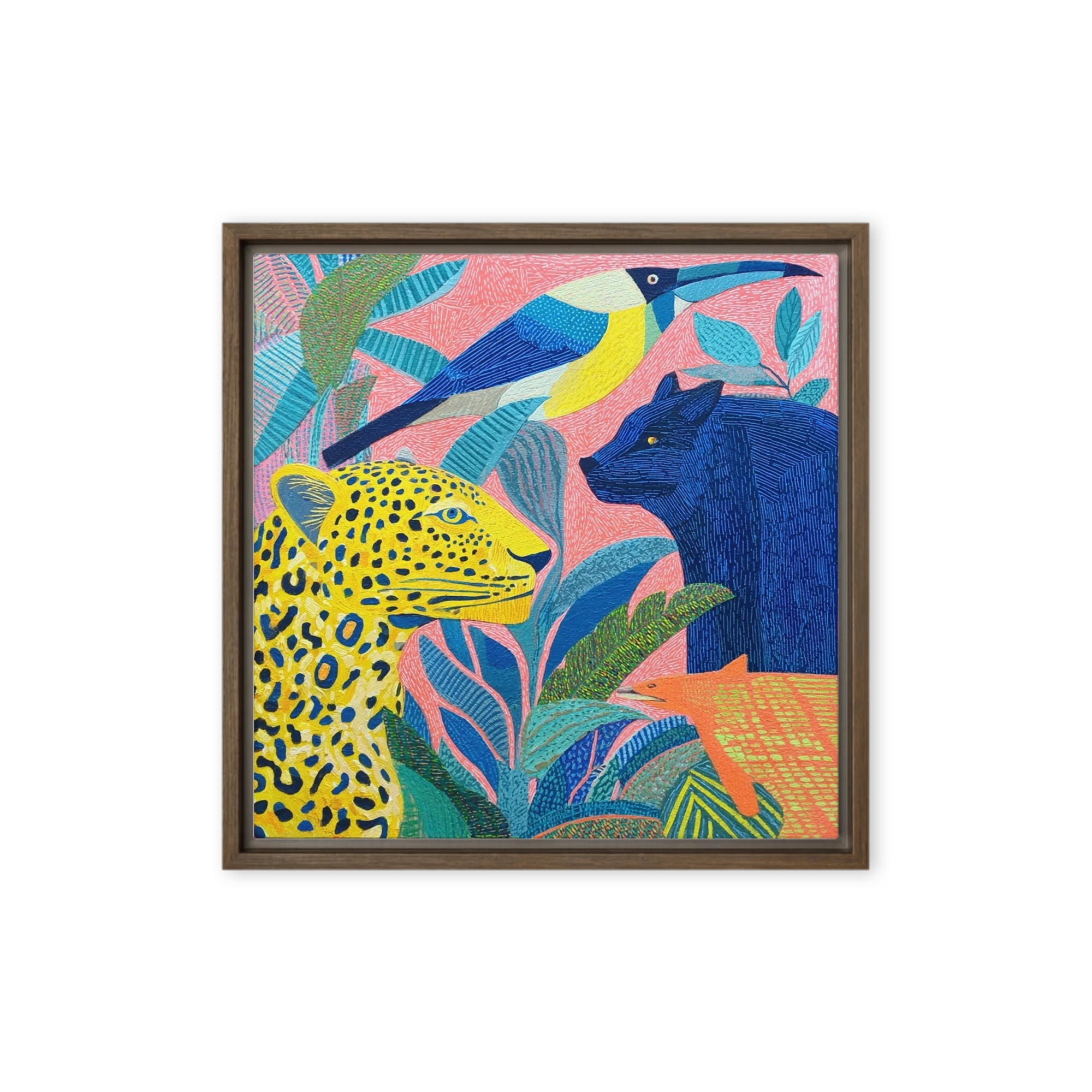 Tropical Jungle Symphony | Art Print