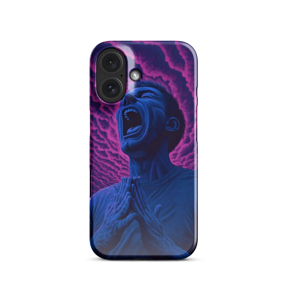 Ultraviolet Agony 
 iPhone 16 Pro | Snap Case