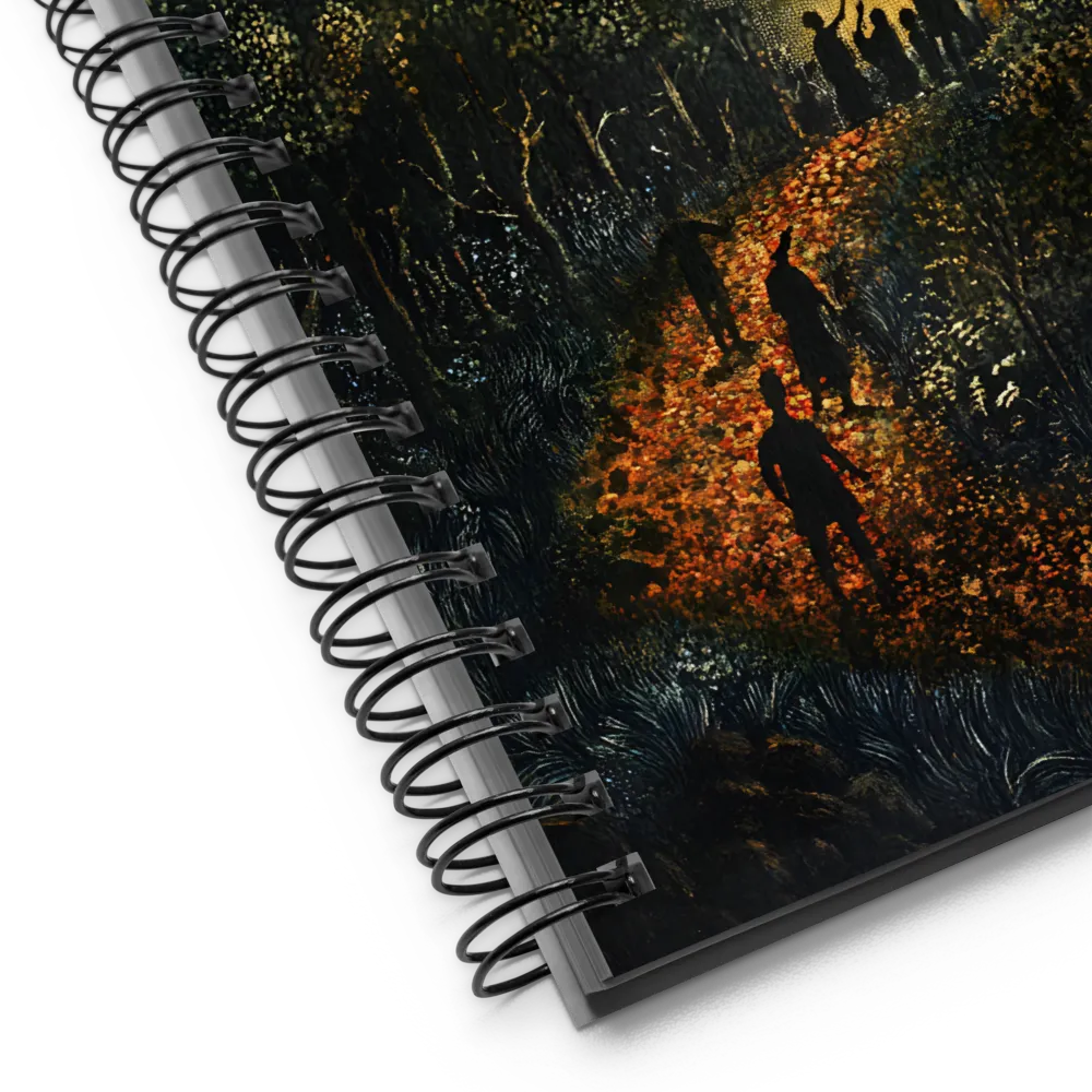 Starlight Forest Journey 
 Spiral Notebook | 140 pages