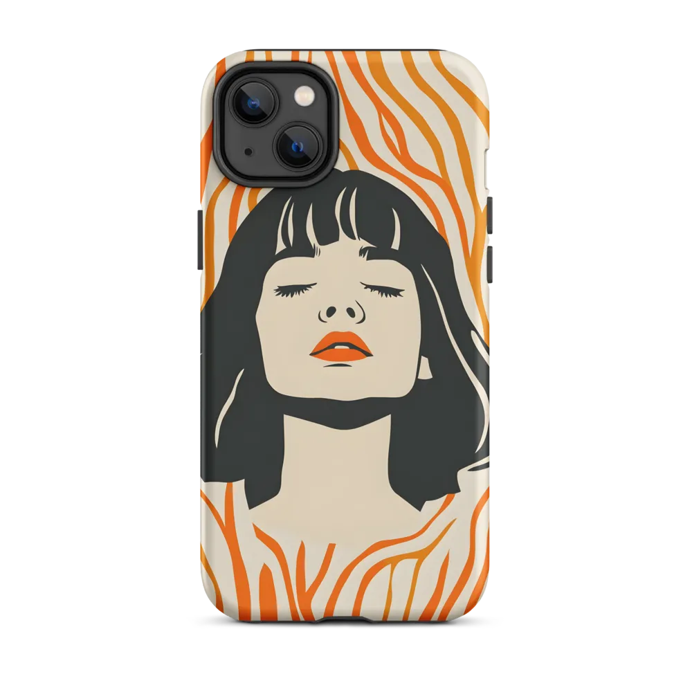 Serenity in Orange | Phone Case