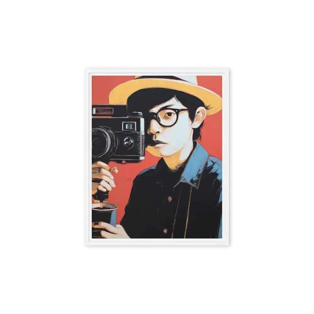 The Creative Eye 
 Poster with Black Frame | 12″x 12″
