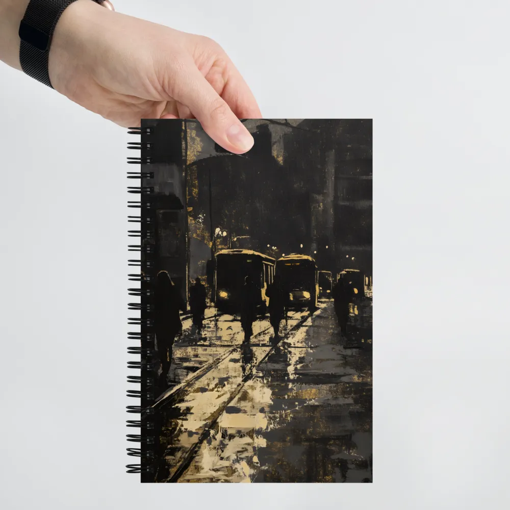Golden Reflections 
 Spiral Notebook | 140 pages