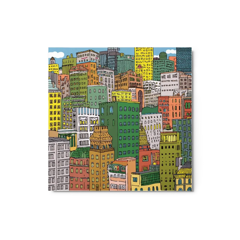 Colorful Urban Canopy | Art Print