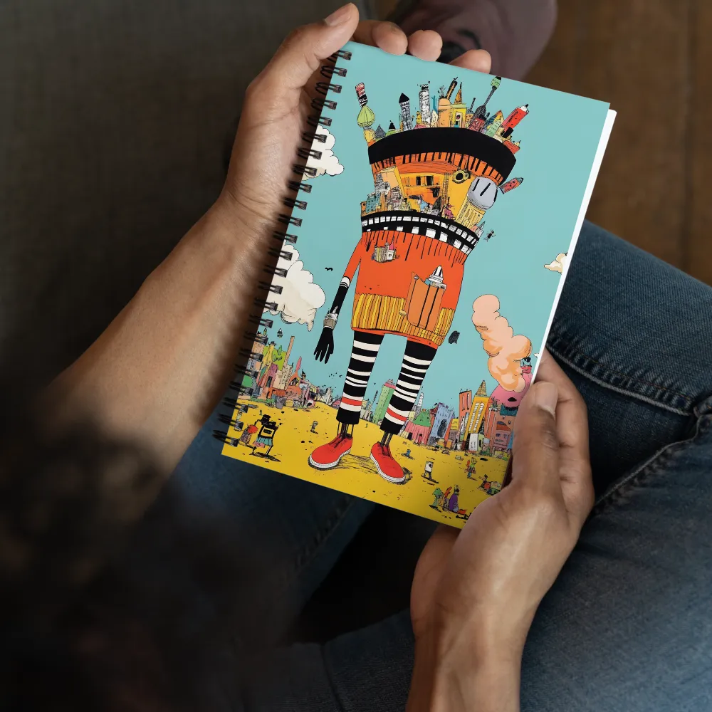 The Urban Colossus 
 Spiral Notebook | 140 pages
