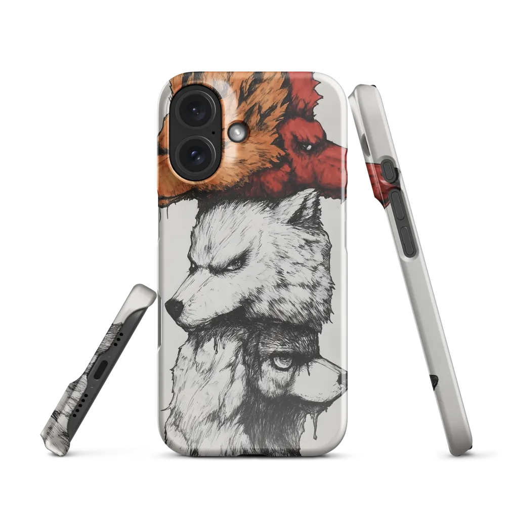 Stacked Canine Rage 
 Samsung Galaxy S23 Plus | Tough Case