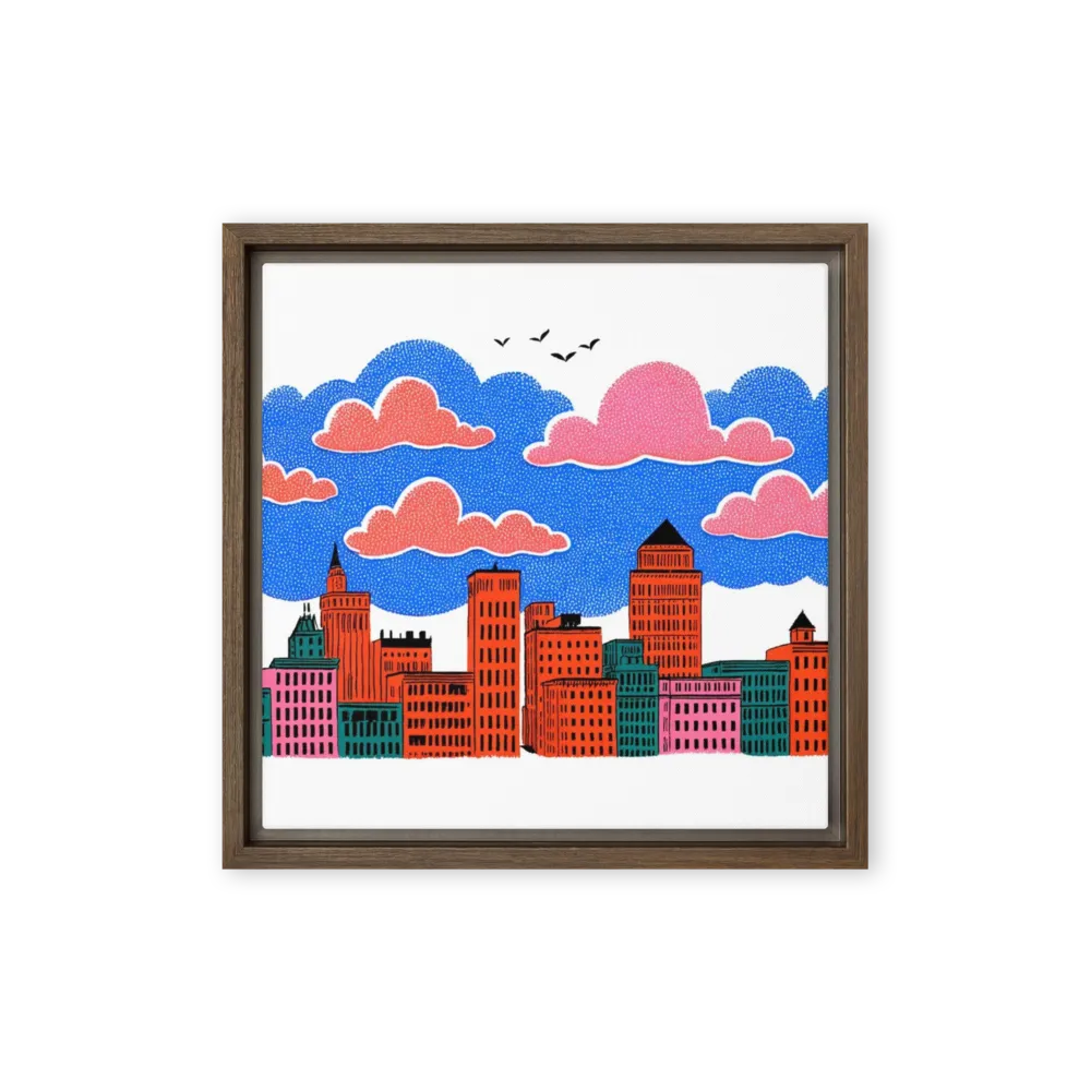 Metropolis Horizon 
 Canvas | 12″x 12″