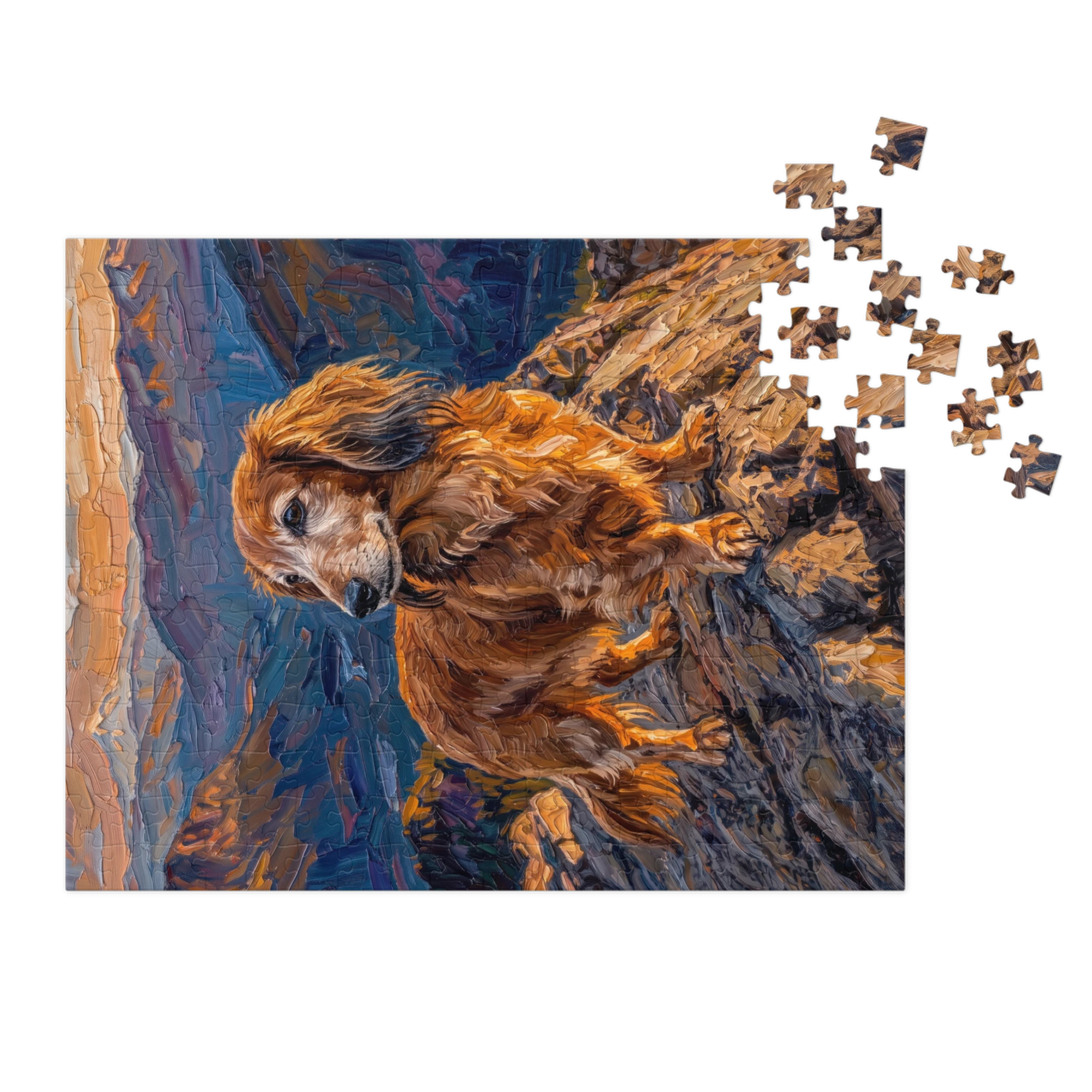 Pet Portrait Puzzle — Impasto