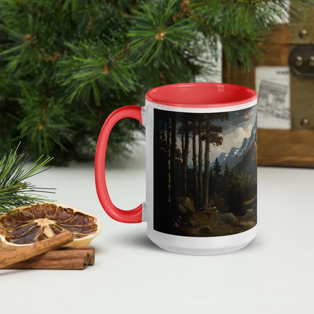 Alpine Reflection 
 Mug with Black inside | 15 oz