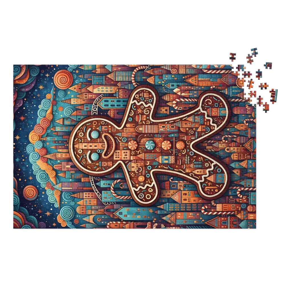 Gingerbread Cityscape