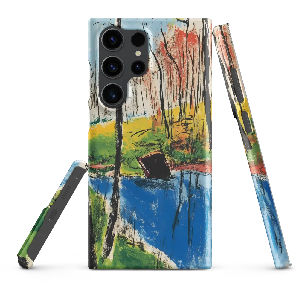 Autumn Woodland Pond | Phone Case