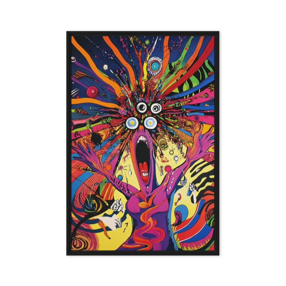 Surrealistic Abstract Color Explosion