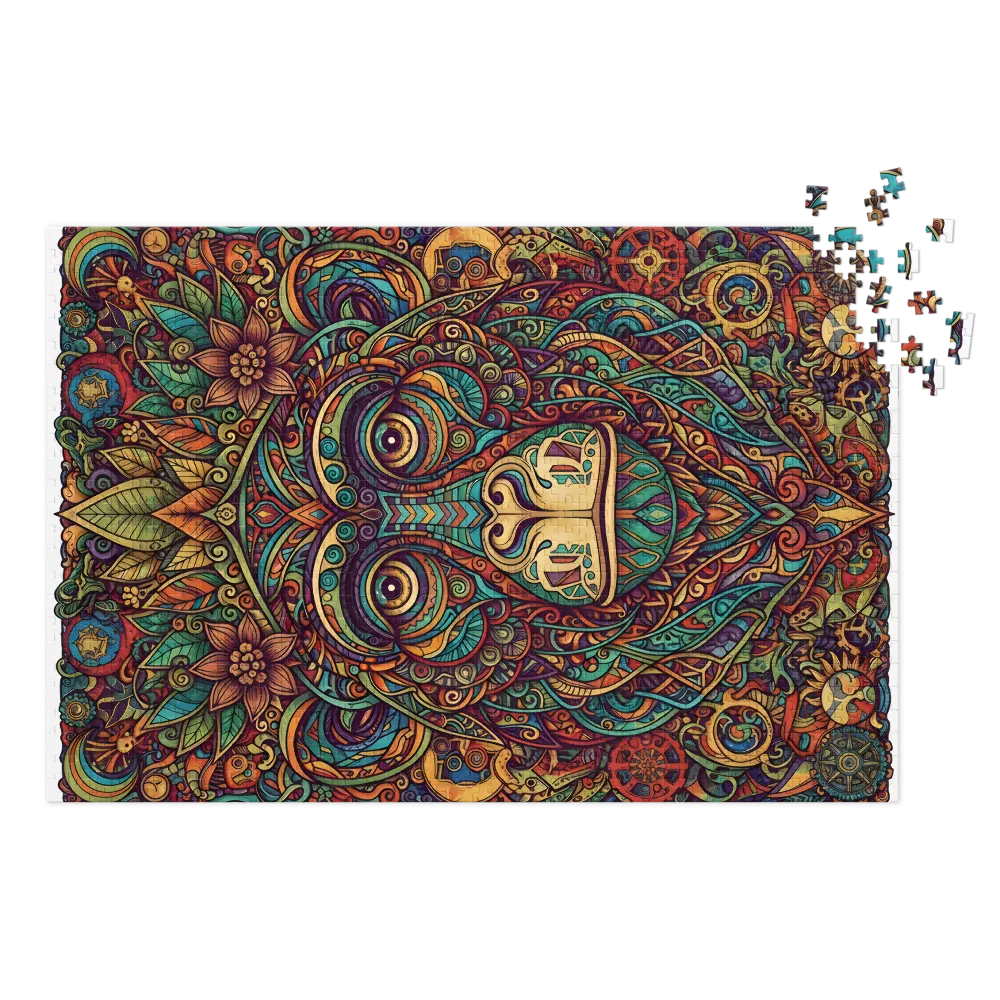 Ornate Primate Portrait