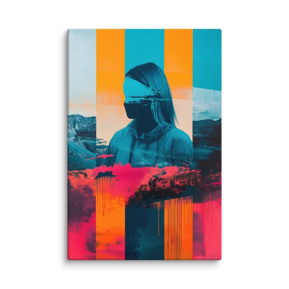 Fragmented Horizon 
 Canvas | 32″x 48″