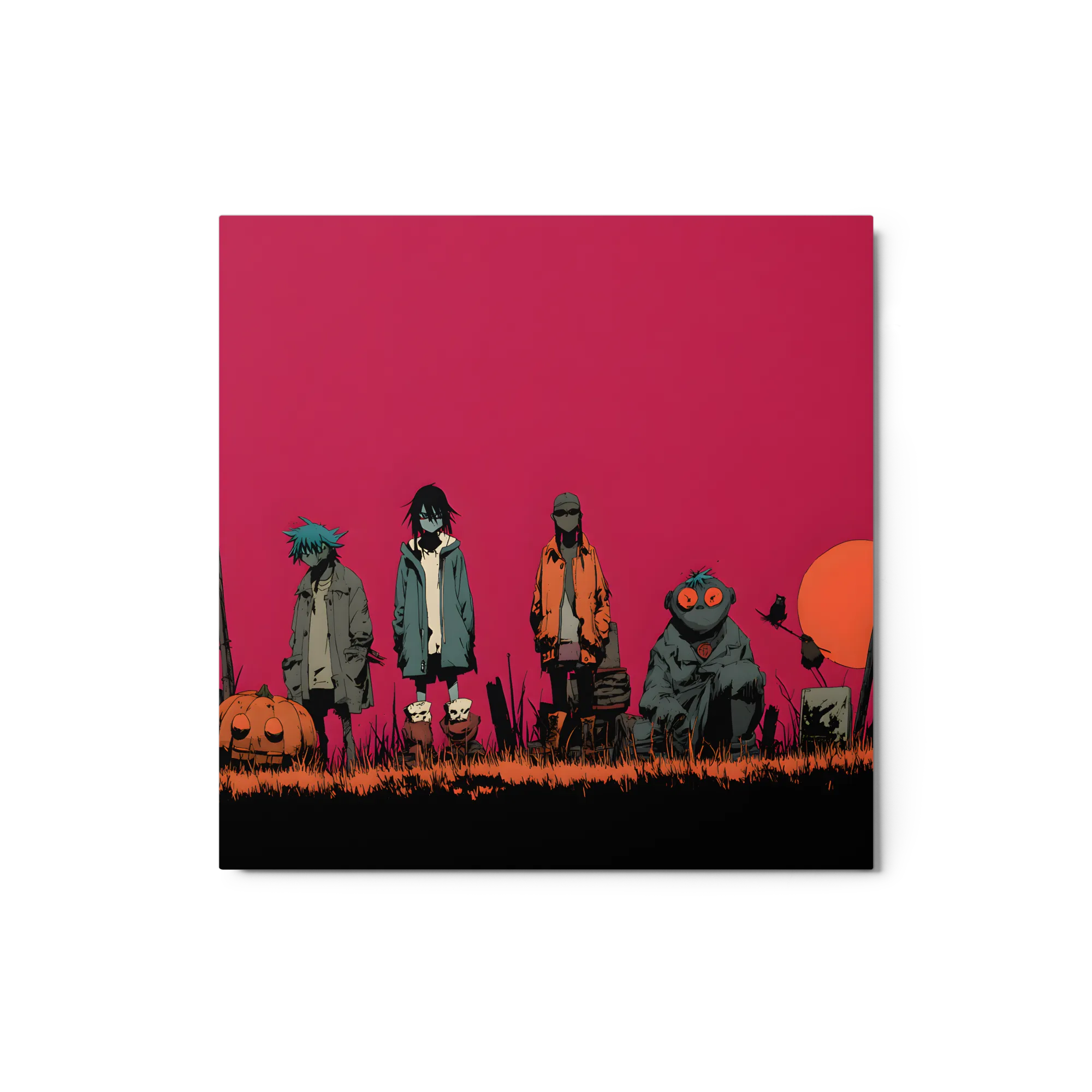 Graveyard Jam 
 Canvas with Black Frame