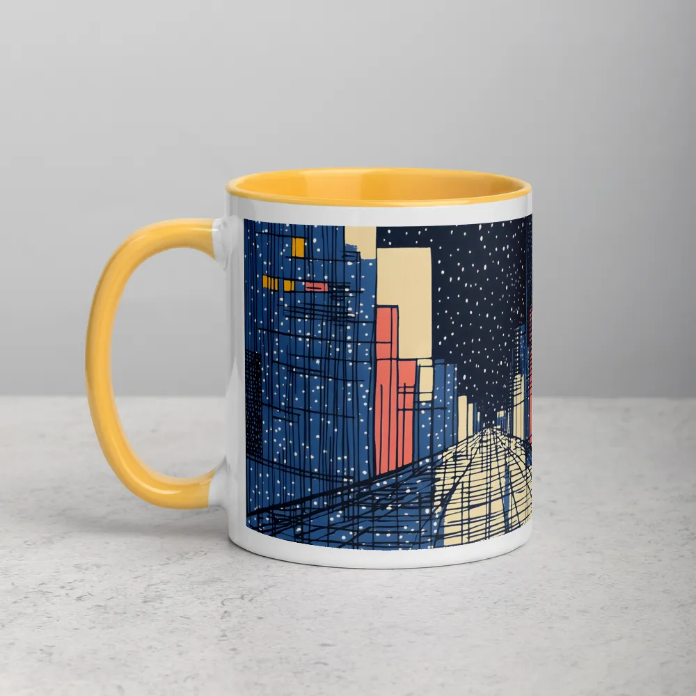 Urban Winter Night 
 Mug | 20 oz