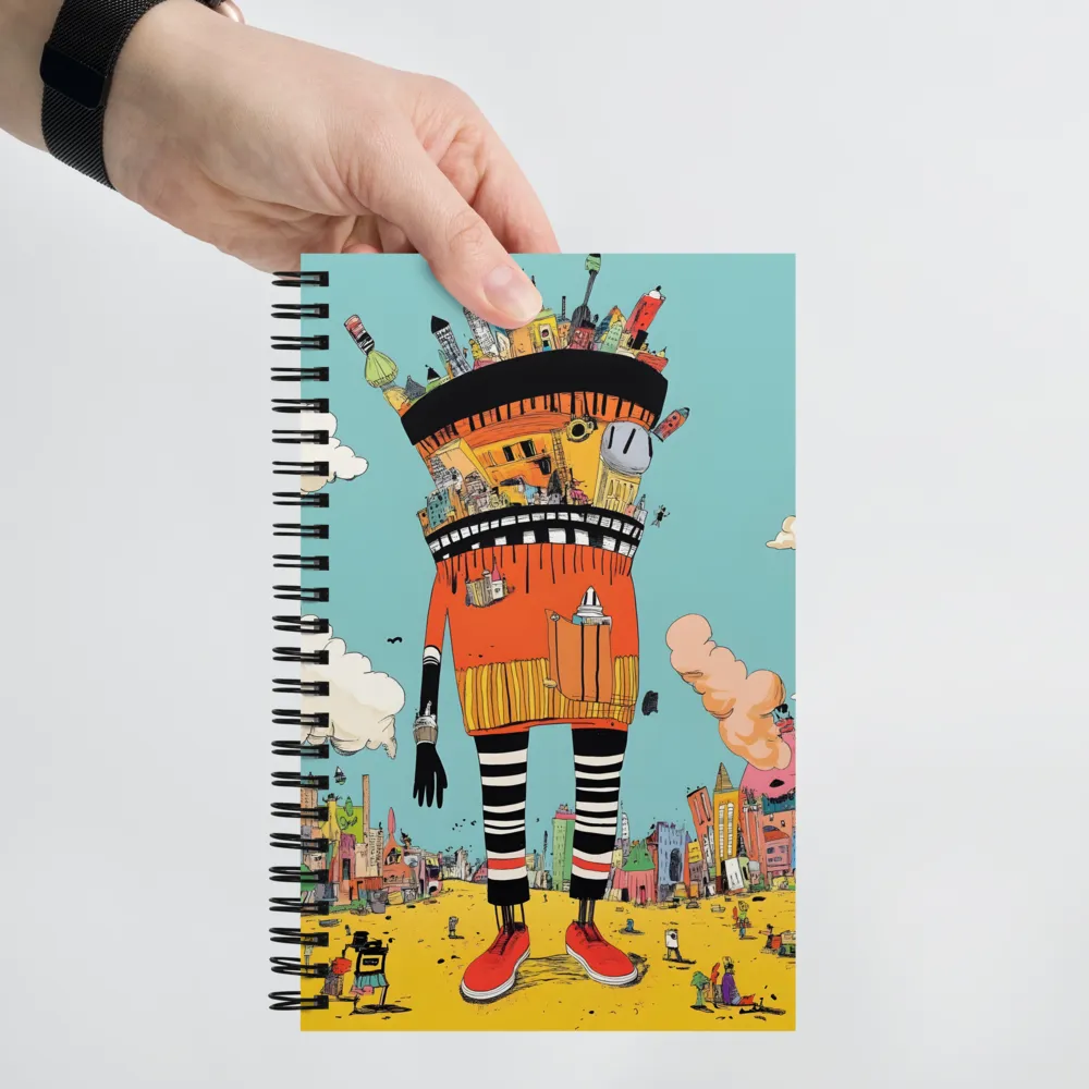 The Urban Colossus 
 Spiral Notebook | 140 pages