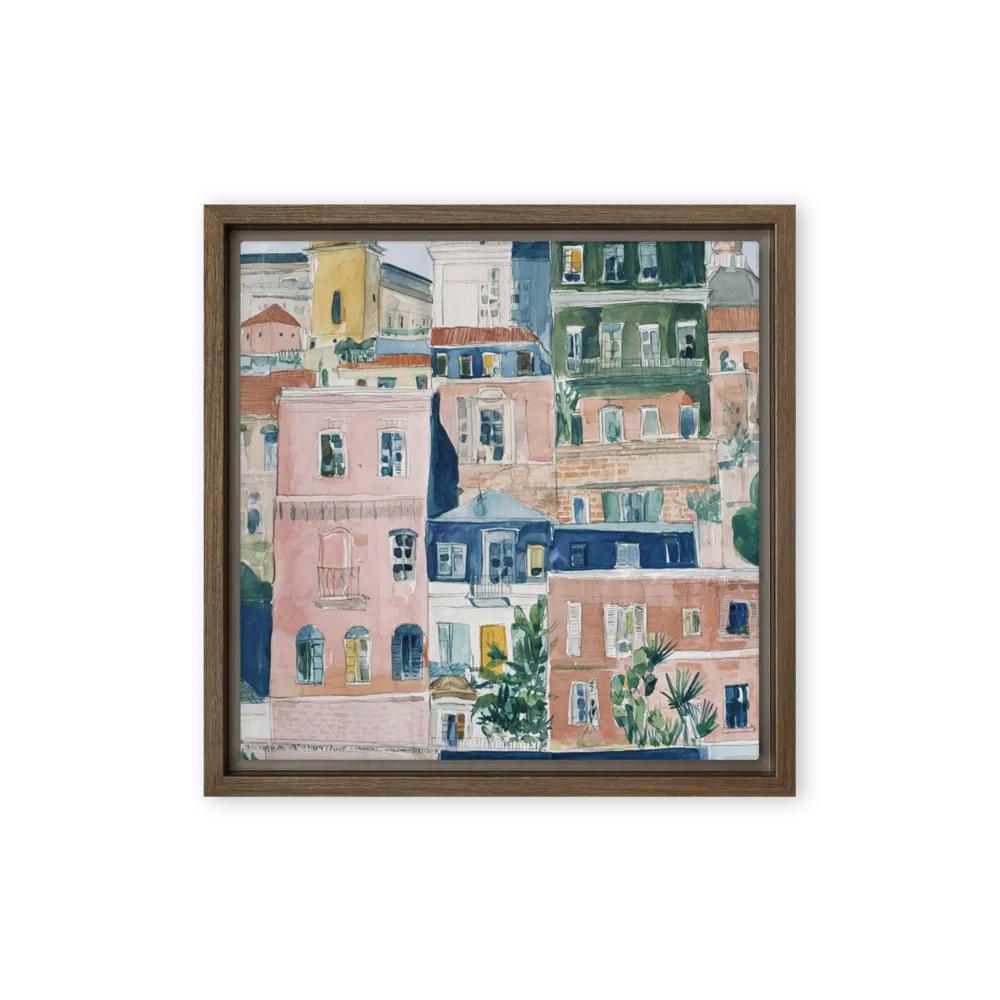 Mediterranean Facades | Art Print