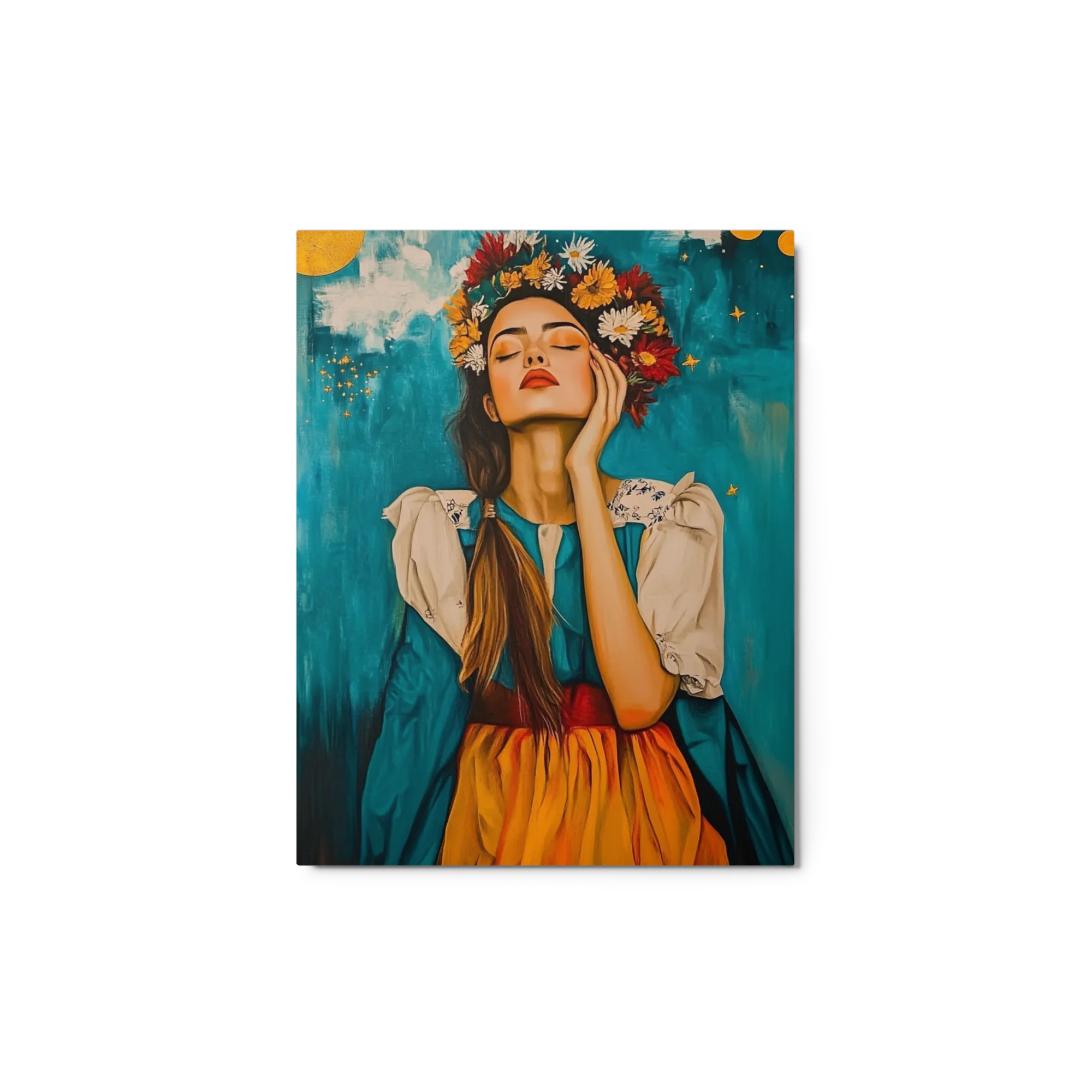 Dreamy Floral Portrait