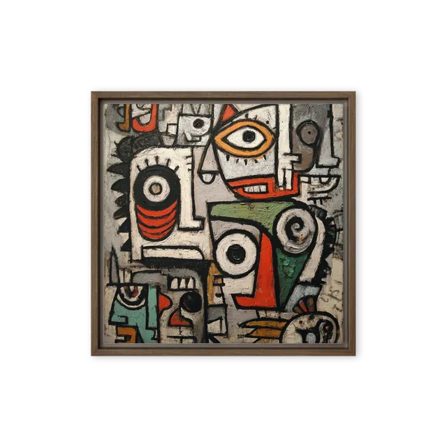 Fragmented Expressions | Art Print