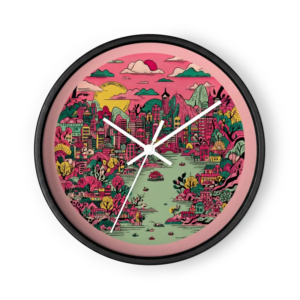 Pink Metropolis Panorama