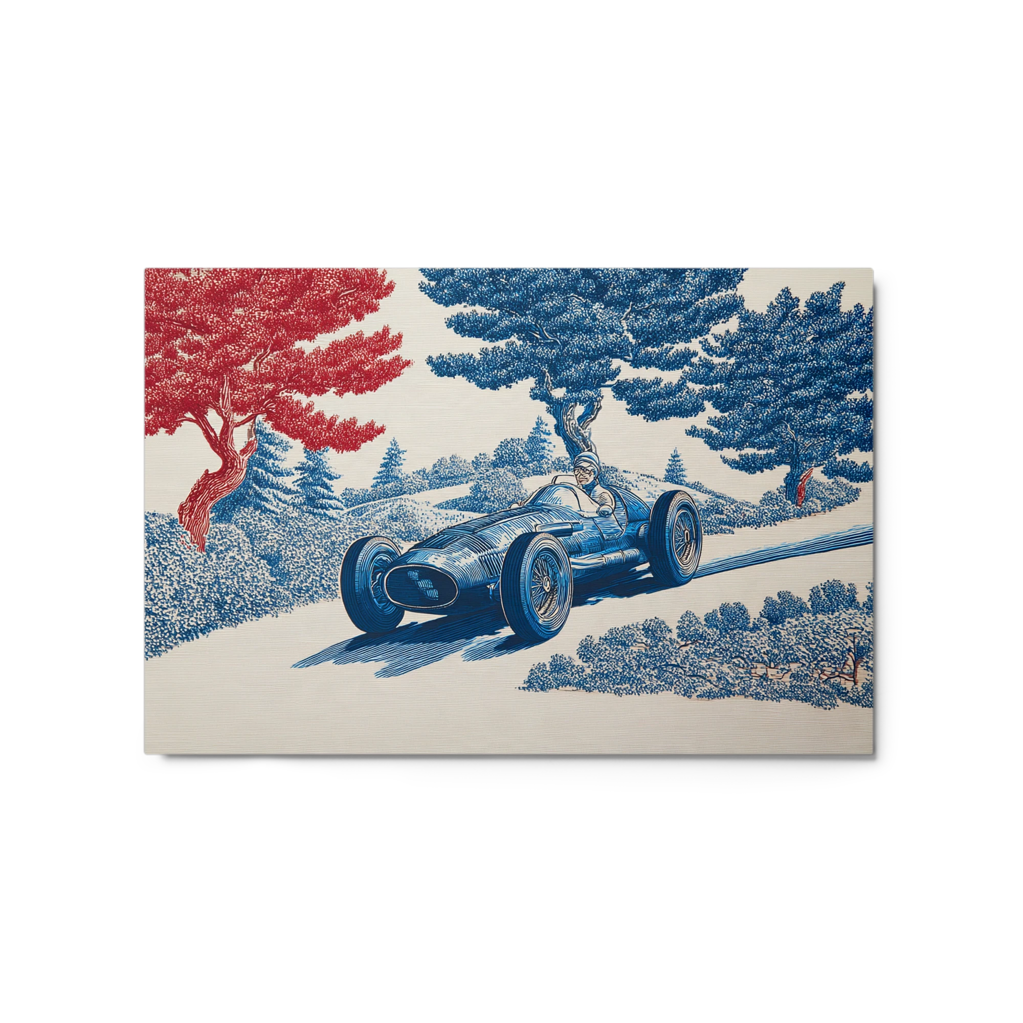 Vintage Blue Grand Prix