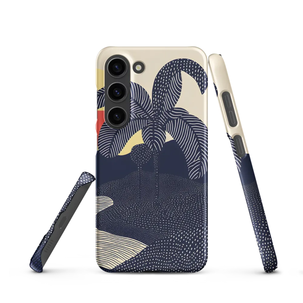 Stylized Sunset Landscape | Phone Case
