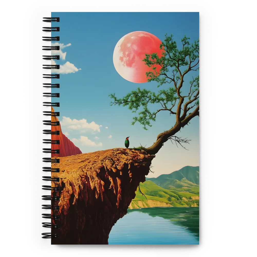 Fantastical Cliff Perch 
 Spiral Notebook | 140 pages