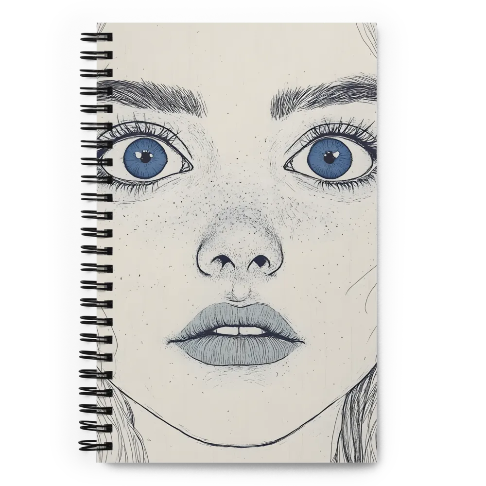 Intense Gaze 
 Spiral Notebook | 140 pages