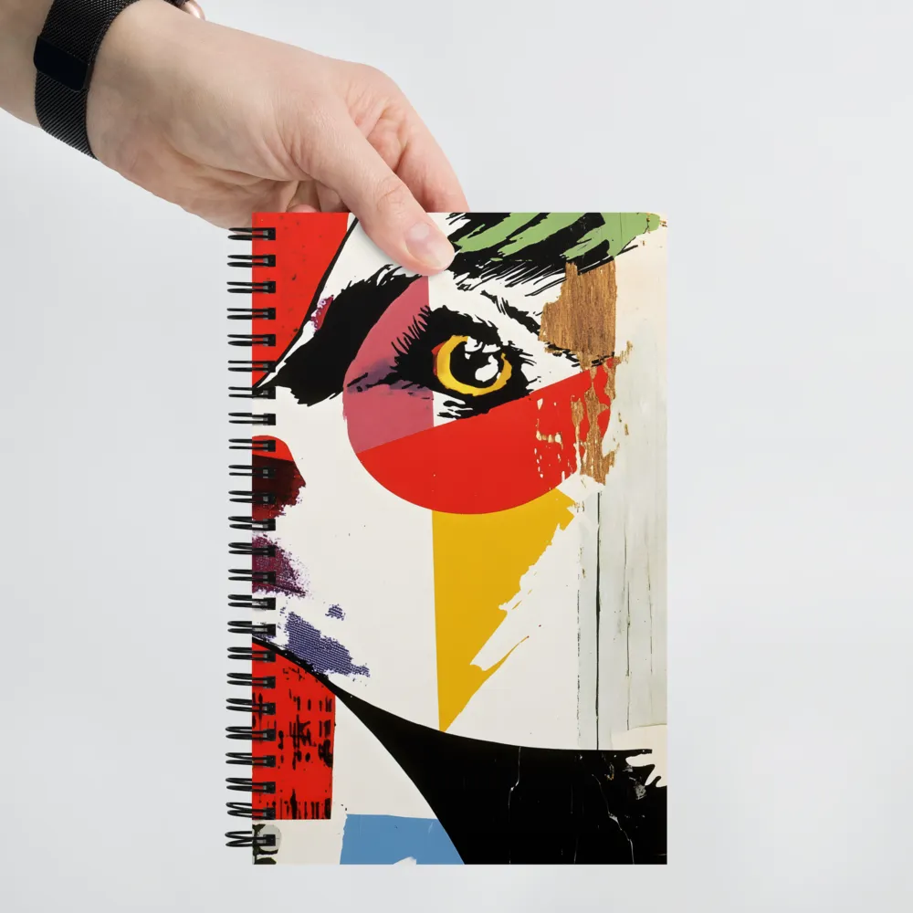 Fragmented Gaze 
 Spiral Notebook | 140 pages