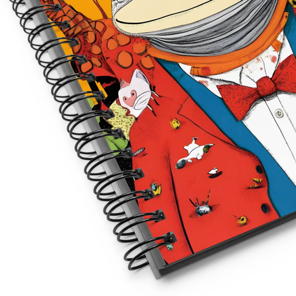The Dapper Rhino's Gathering 
 Spiral Notebook | 140 pages