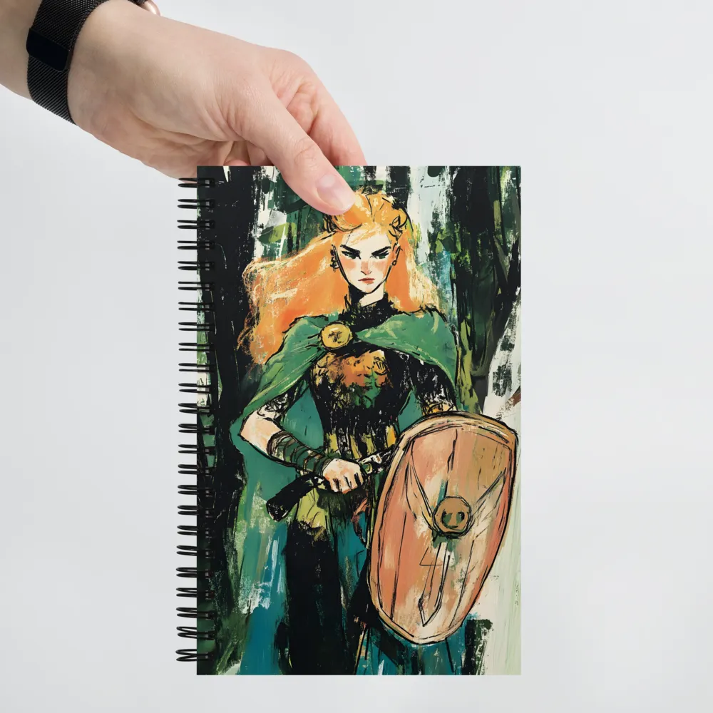 Red-Haired Warrior 
 Spiral Notebook | 140 pages