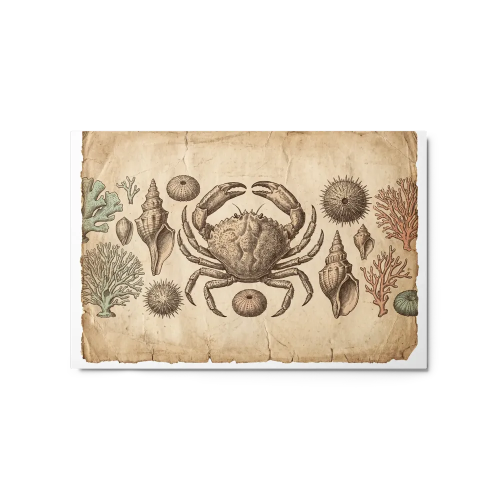 Vintage Marine Engraving | Art Print