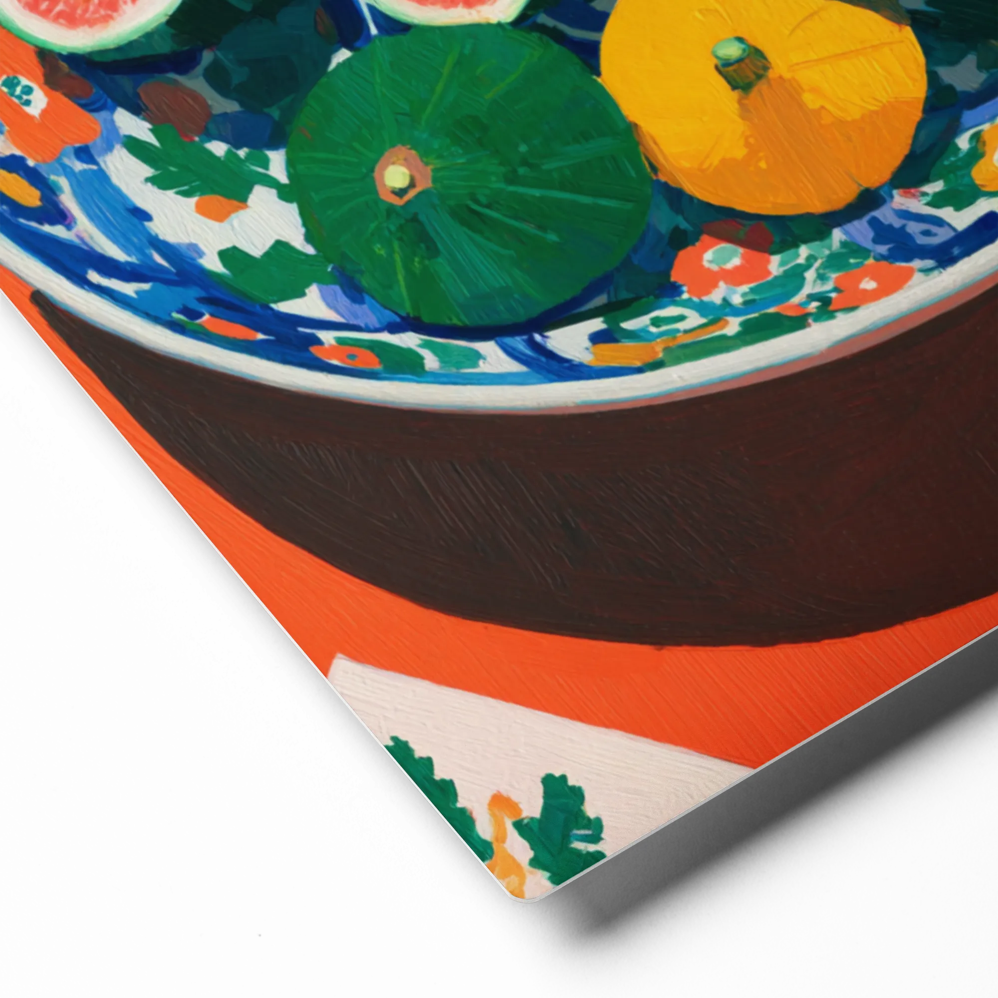 The Fig Bowl 
 Metal Print | 8″x 10″