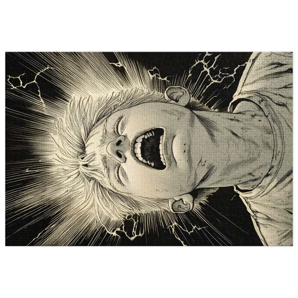 The Burst of Emotion 
 Jigsaw Puzzle in Tin Box