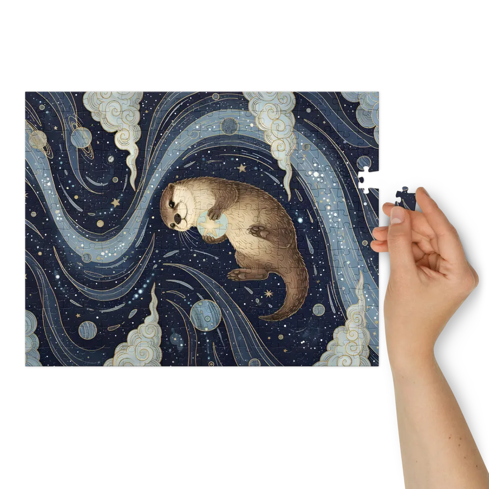 Otter Among the Stars | Jigsaw Puzzles