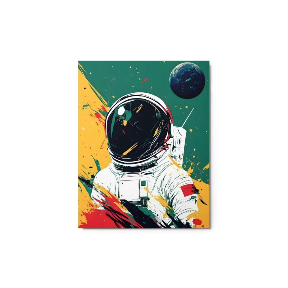 Astronaut in Cosmic Splash