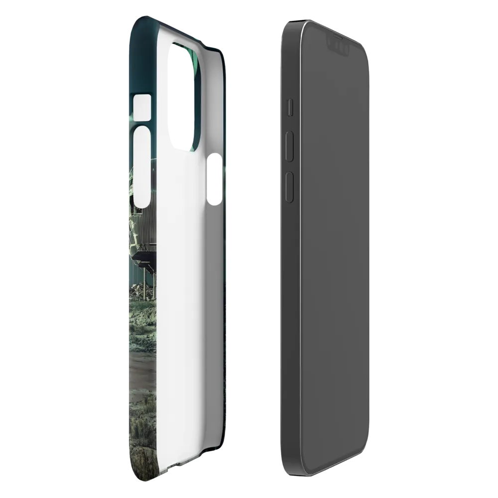 Surreal Astronaut with Blimp | Phone Case