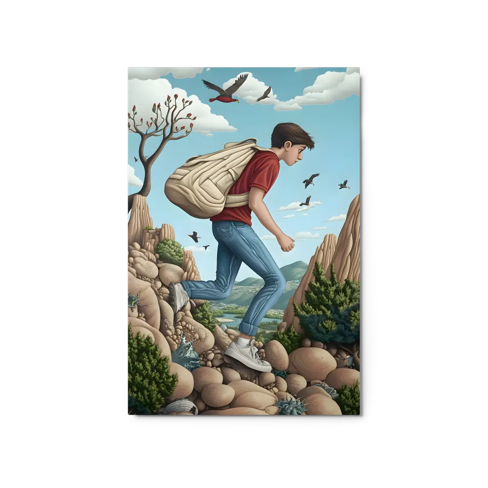 The Journey Upward | Art Print