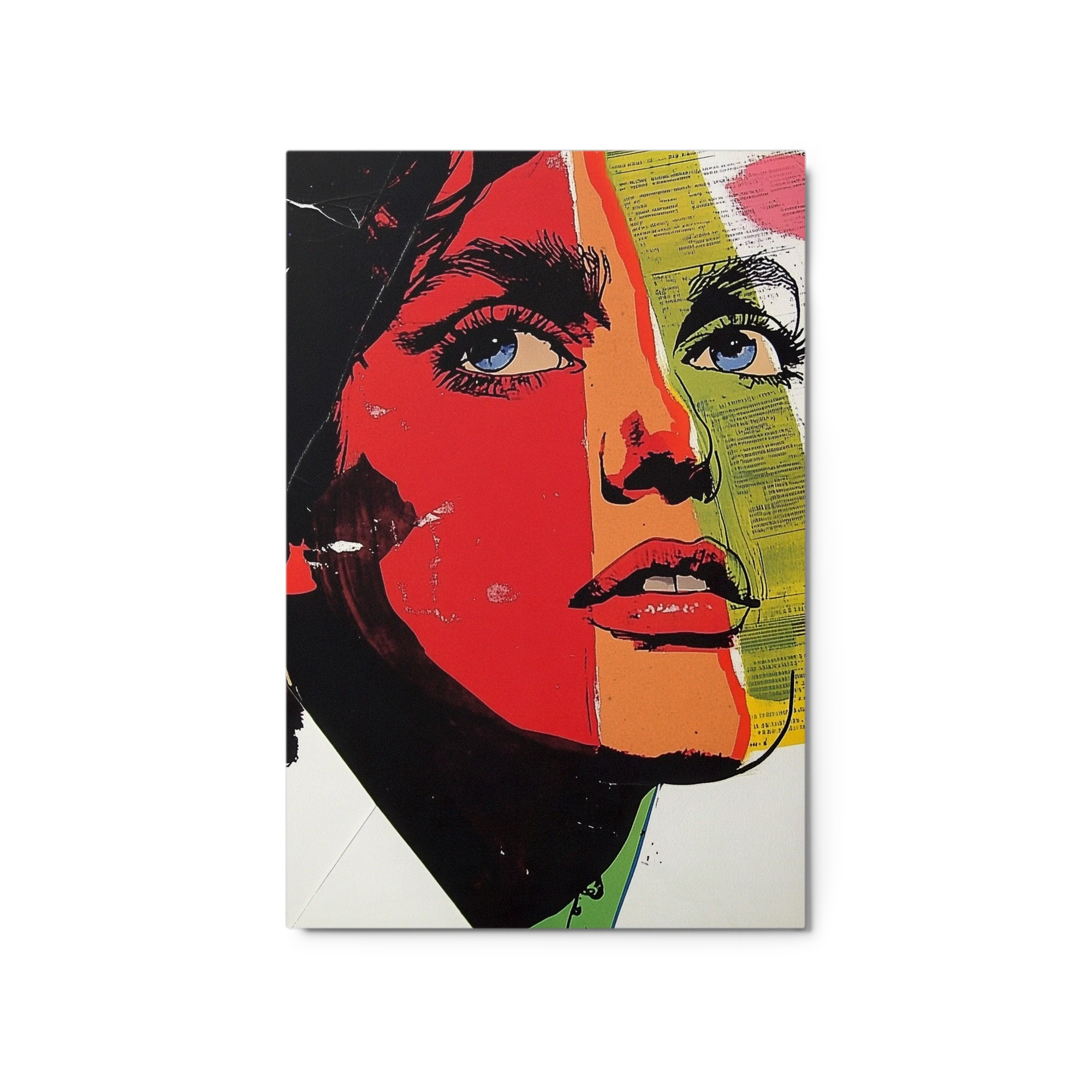 Pop Art Colorful Portrait