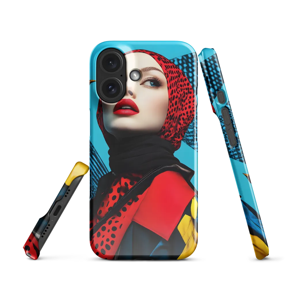 Stylized Gaze 
 iPhone 14 Plus | Tough Case