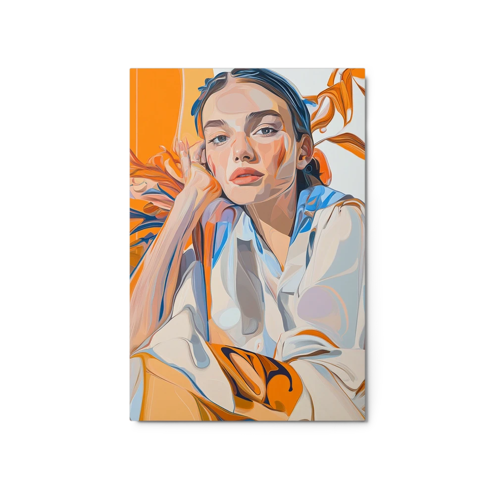 Orange Blue Harmony | Art Print