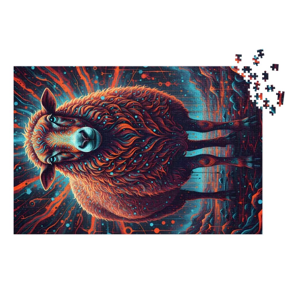 Luminous Sheep | Jigsaw Puzzles