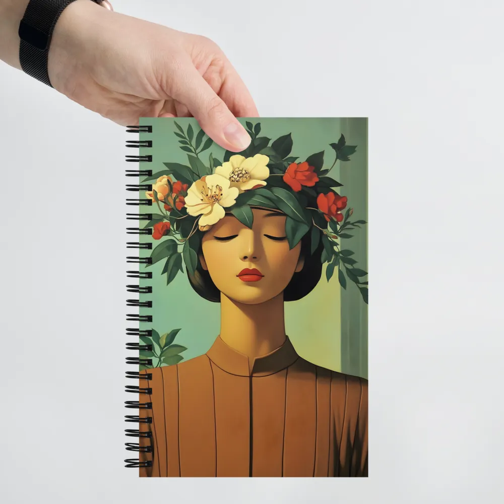 Serene Bloom 
 Spiral Notebook | 140 pages