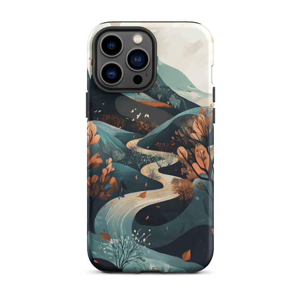 Autumnal Castle Journey | Phone Case