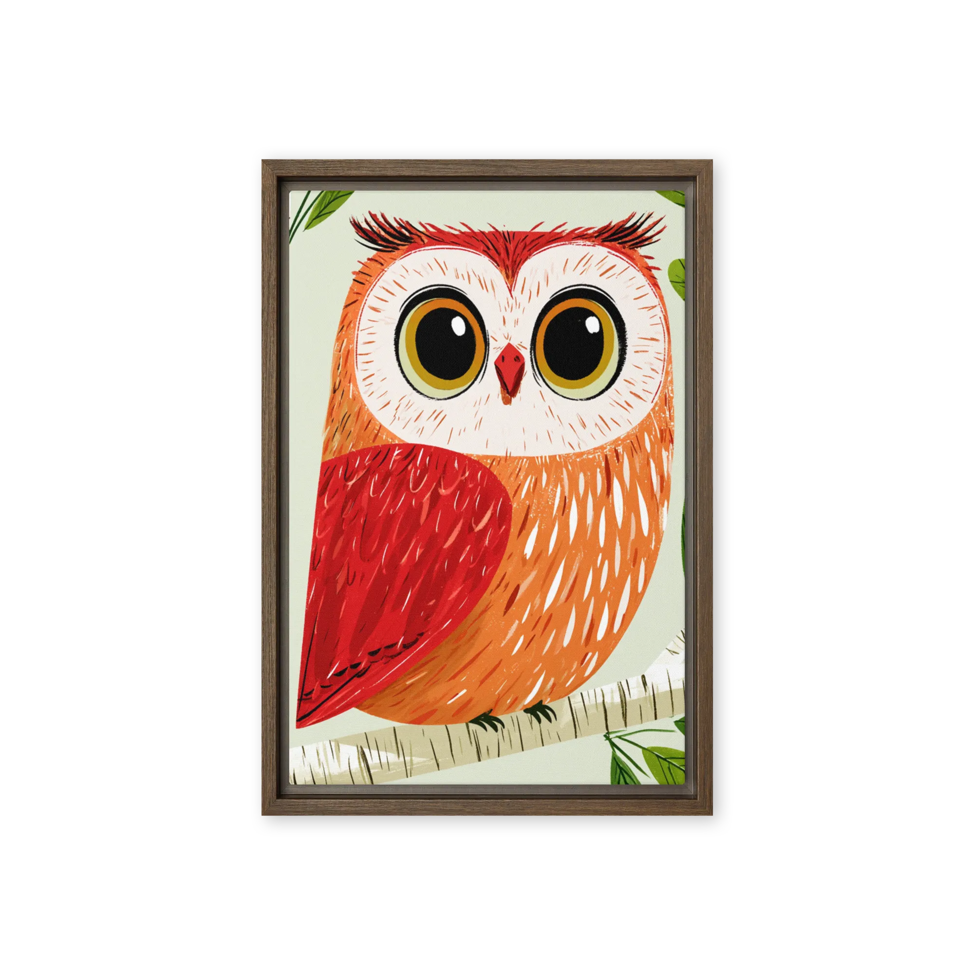 Cozy Woodland Folk Nursery Art — Snug & storied