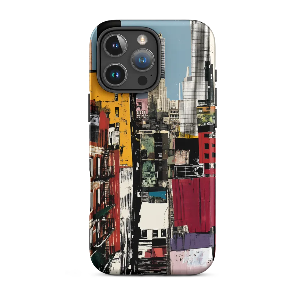 Vibrant Abstract Cityscape Design | Phone Case