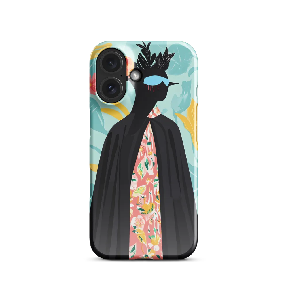 Tropical Bloom Silhouette 
 iPhone 14 Pro Max | Snap Case