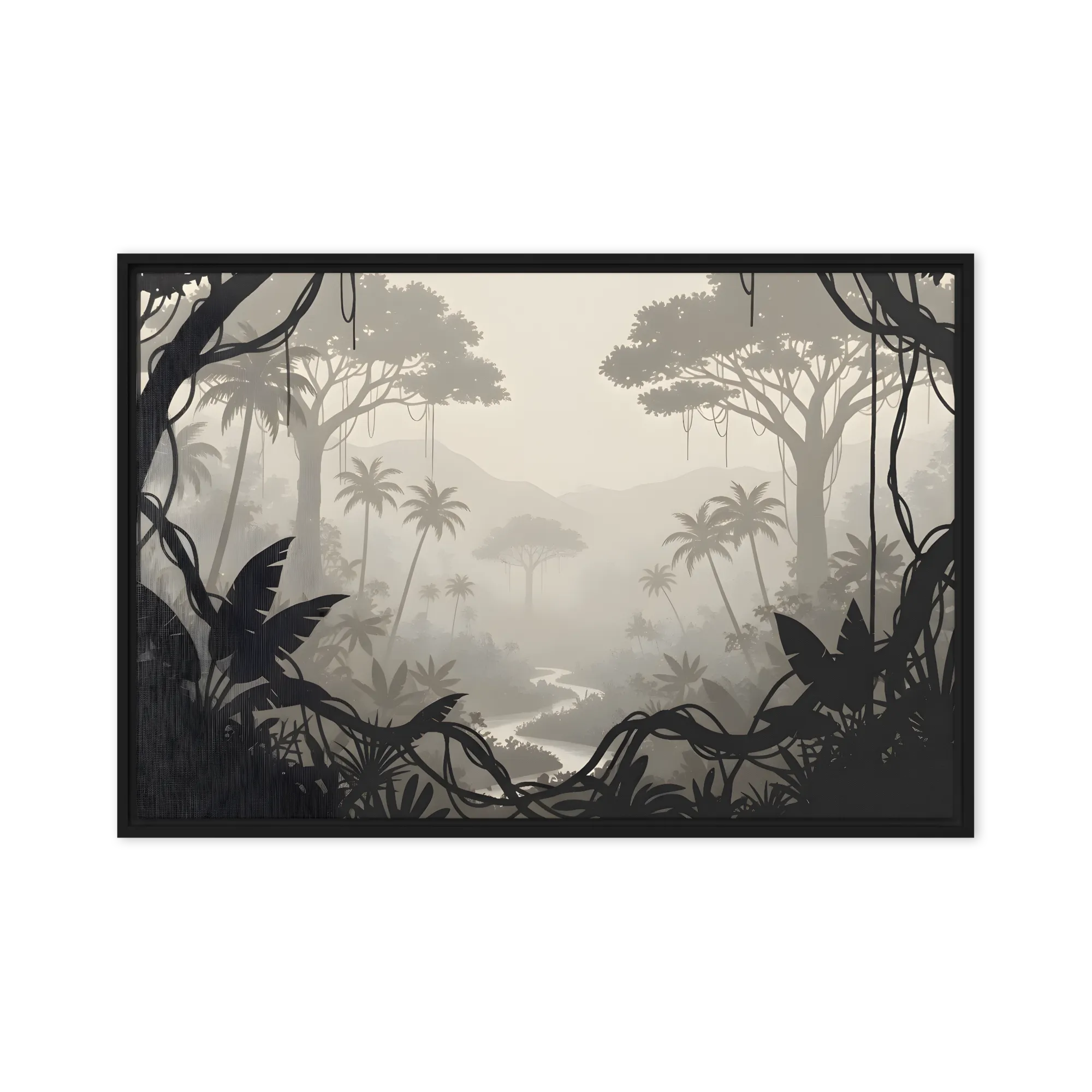 Mystical Sepia Jungle